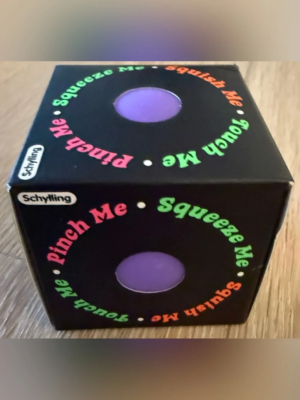 SCHYLLING NEEDOH GROOVY GLOB ORIGINAL PURPLE SQUISH SENSORY TOY. TRENDING!! NIB